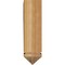 Ekena Millwork Thorton Arts & Crafts Rough Sawn Bracket, Western Red Cedar, 6"W x 22"D x 22"H BKT06X22X22THR03RWR - alternate 4